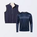 Reversible Gilet + Longsleeve Set